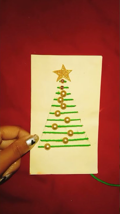 Merry Christmas card | Christmas greetings card | Unique Christmas greetings card | Paper card