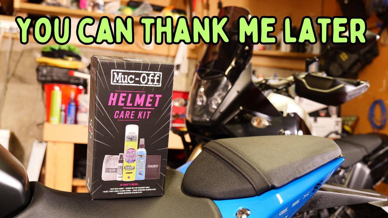 How To Clean Your Helmet Properly | MucOff Helmet Cleaner
