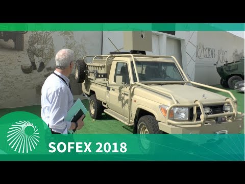 SOFEX 2018: KADDB upgrade to Toyota Land Cruiser
