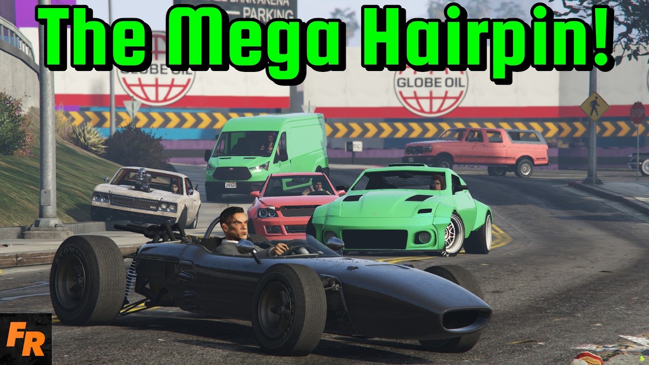 The Mega Hairpin! - Gta 5 Team Random Race