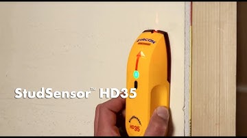 Zircon StudSensor HD35 Edge Finding Stud Finder with WireWarning Detection