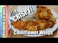 Crispy Buffalo Cauliflower Wings Recipe - Baked, Not Fried, & Delicious!!