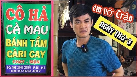 Vỡ trận ngày thứ 3 | Bánh Tầm Cà Ri Cay đặc sản Cà Mau | Duho kiệt sức vì lượng khách quá đông