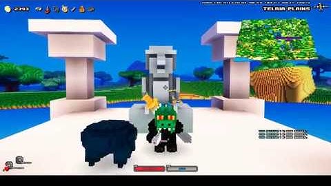 Cube World Sky Whistle and Floating Island