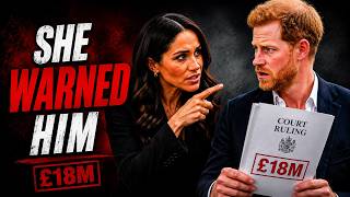 Harry s 18M Court DISASTER Why Meghan Can t Walk Away Even If She Wants To
