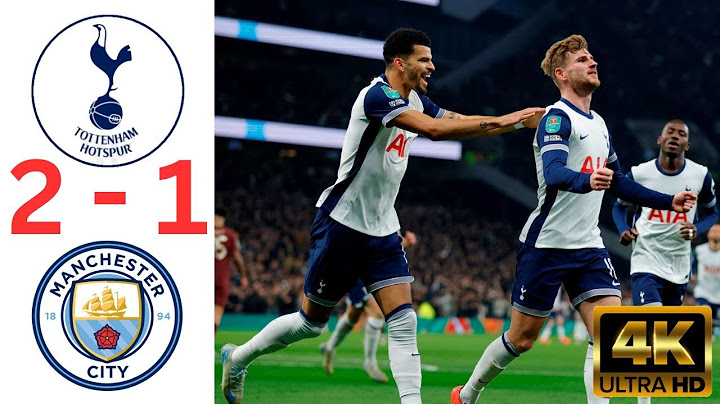 Tottenham vs Man City | All Goals & Highlights | EFL CUP 2024\25 #mancity #tottenham #efl #goals