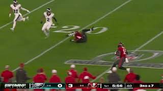 David Moore takes it in for a 44-yard TD
