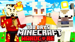 I Survived 100 Days As The Avatar in Minecraft Hardcore and Here&#39;s What Happened