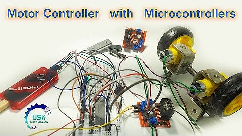 Motor Controller  with Microcontrollers   |  H-Bridge