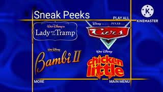Sneak Peeks Menu From Toy Story 2 Special Edition 2005 Dvd Film Reel One My Version Remake