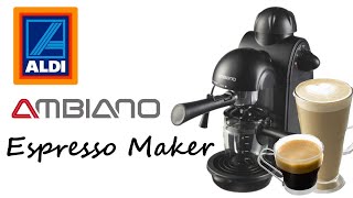Aldi Espresso Maker - Words cannot espresso how much you bean to me!