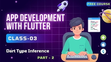 Flutter Course Bangla || Dart Type Inference (Part 2) || Dart Programming || TekniumSoft