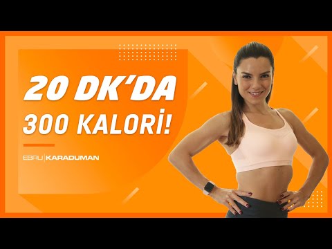 20 Dakikada 300 KALORİ | Tüm Vücut Egzersizi