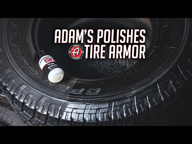 Adam's Polishes - No matter how fast you go, Adam's Tire