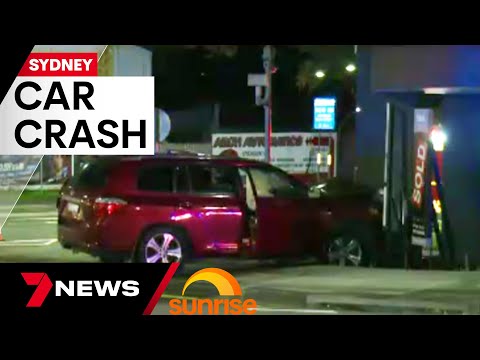 Car crash in Sydneys Inner-West 