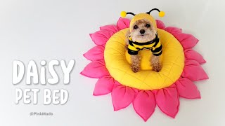 How to make Daisy Pet bed | DIY Pet Bed | Sewing | Craft art