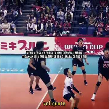 Story wa keren volly ball || Yuji nishida😎
