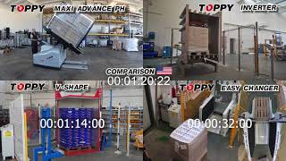 Toppy Pallet Inverter - Pallet Changer - Stationary Pallet Changer - Mobile Pallet Changer