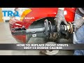 How To Replace Front Struts 2007-12 Dodge Caliber