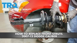 How To Replace Front Struts 2007-12 Dodge Caliber