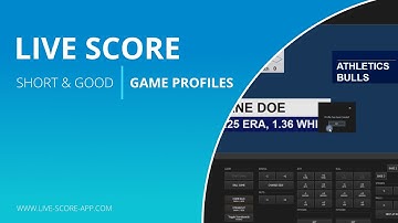 Game Profiles  | Live Score Short & Good