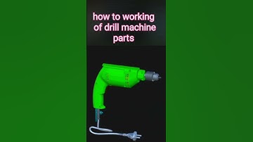 how to working progress of drill machine 3d animation #3danimation#technical #shorts #drillmachine
