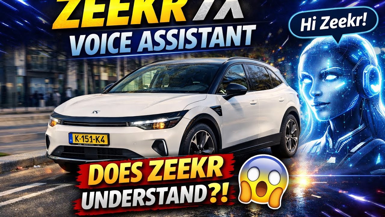 Do you want to use the Zeekr Assistant?! - YouTube