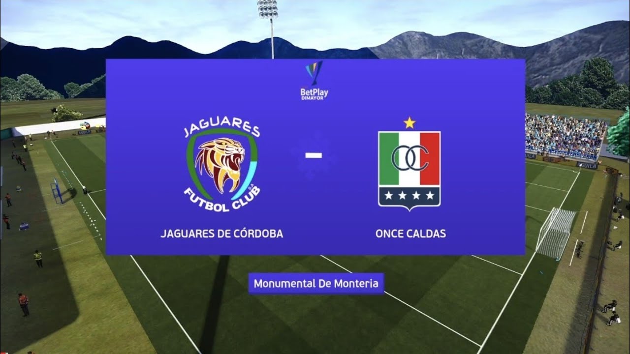 🔴 Jaguares de Córdoba Vs Once Caldas En Vivo | Liga BetPlay | Simulación