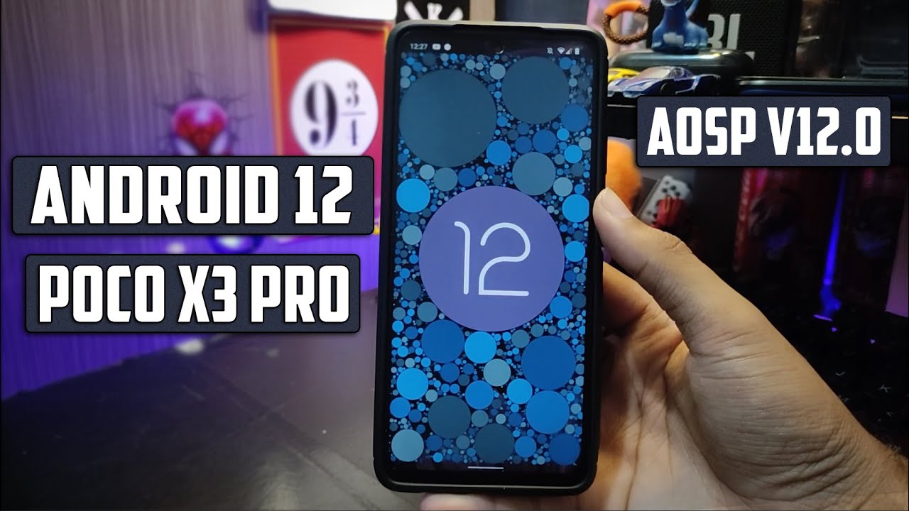 ANDROID 12 OFFICIAL NO POCO X3 PRO! | Review AOSP v12.0 Poco X3 Pro ...