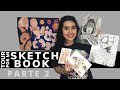 Tour por mi sketchbook | Parte 2 | Acuarela y Óleo