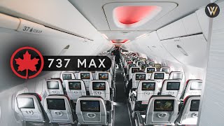 Air Canada 737 MAX Business &amp; Economy