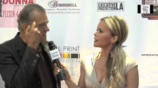 Celebrity Actor Tom Hallick at Donna Spanglers Flexin-4-Dollars Wealth