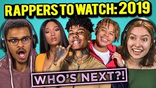 College Kids React To 10 Rappers To Watch In 2019 (Blueface, YBN Cordae, City Girls)