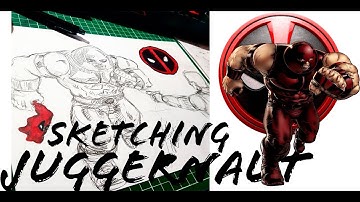 Cómo dibujar a JUGGERNAUT // Deadpool 2