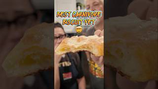 1 Total Carb Carnivore Biscuit 🧈 | Crispy Keto Bite 😍