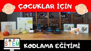 Çocuklar İçin Kodlama - Robotik Kodlama Nasıl Öğrenilir? Stem Eğitimi Malzemeleri