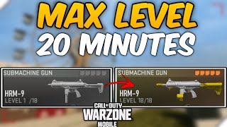 FASTEST Way To LEVEL UP Guns in Warzone Mobile