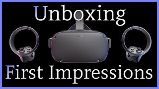 Oculus Quest Unboxing & First Impressions (Gameplay Footage)