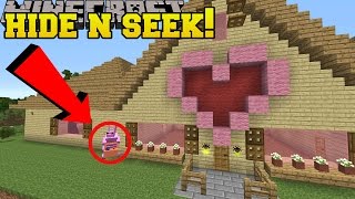 Minecraft: HUGE BUNNY HIDE AND SEEK!!  Morph Hide And Seek  Modded MiniGame