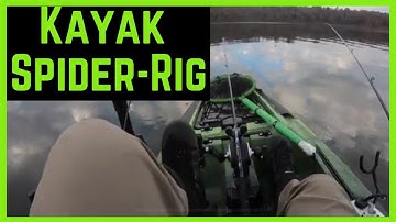 Beginner How To Spider Rig Crappie From a Kayak on Taylorsville Lake