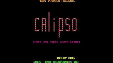 Calipso MAME Gameplay video Snapshot -Rom name calipso-