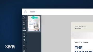 Xara Cloud - With a new look!  Easier to access your favorite tools!