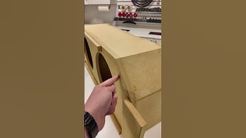 Thumbnail of Sloppy subwoofer box cuts can actually be perfect?