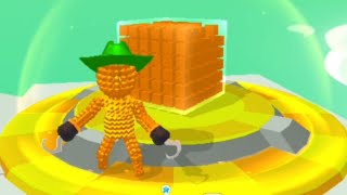 The stickman PIXEL RUSH 3D gameplay 2021 walkthrough ( android / ios ) screenshot 3