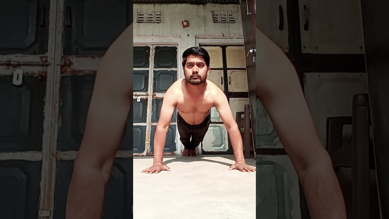 push up लगाने का सही तरीका  || fitness workout 💪 || khun me pump 😎 #fitness #gymmotivation #shorts