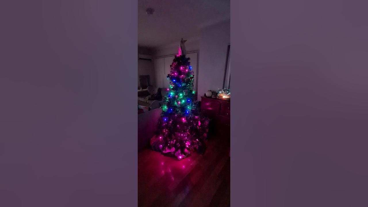 wifi controlled Christmas tree limenamics. YouTube