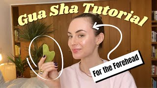 Gua Sha Tutorial 😇| Smooth Forehead ✨ | Against Wrinkles 🌸 |  For Relaxation 💆🏻‍♀️| All You Can Face