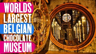 Worlds Largest Belgian Chocolate Museum 4K Chocolate Nation Antwerp Tour