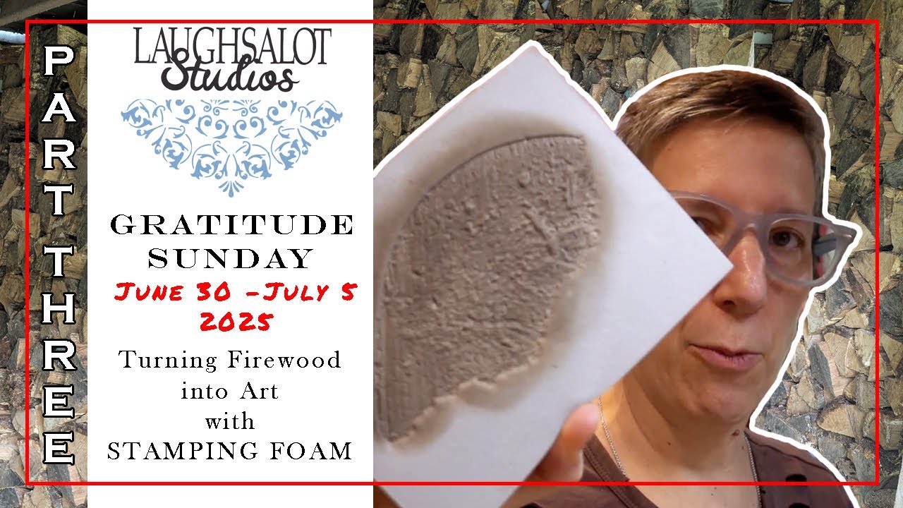 From Woodshed to Memory-Keeper: Turning Firewood into Art with Stamping Foam