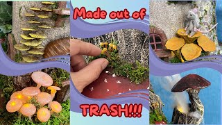 How to make Mushrooms out of household items